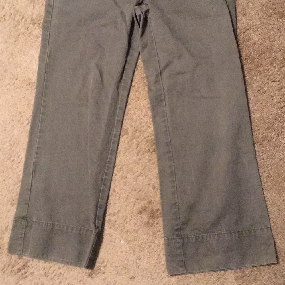 Olive Green Color Women’s Size 6 Low Waist Pants - Picture 5 of 8